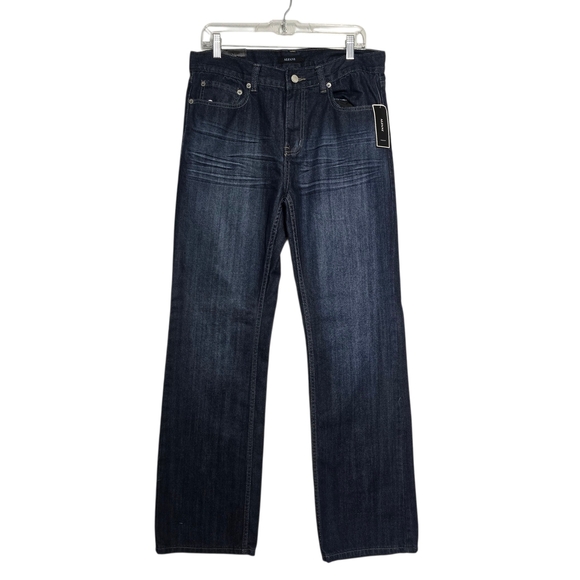 Alfani Men's Deep Indigo Straight Jeans - Picture 1 of 3